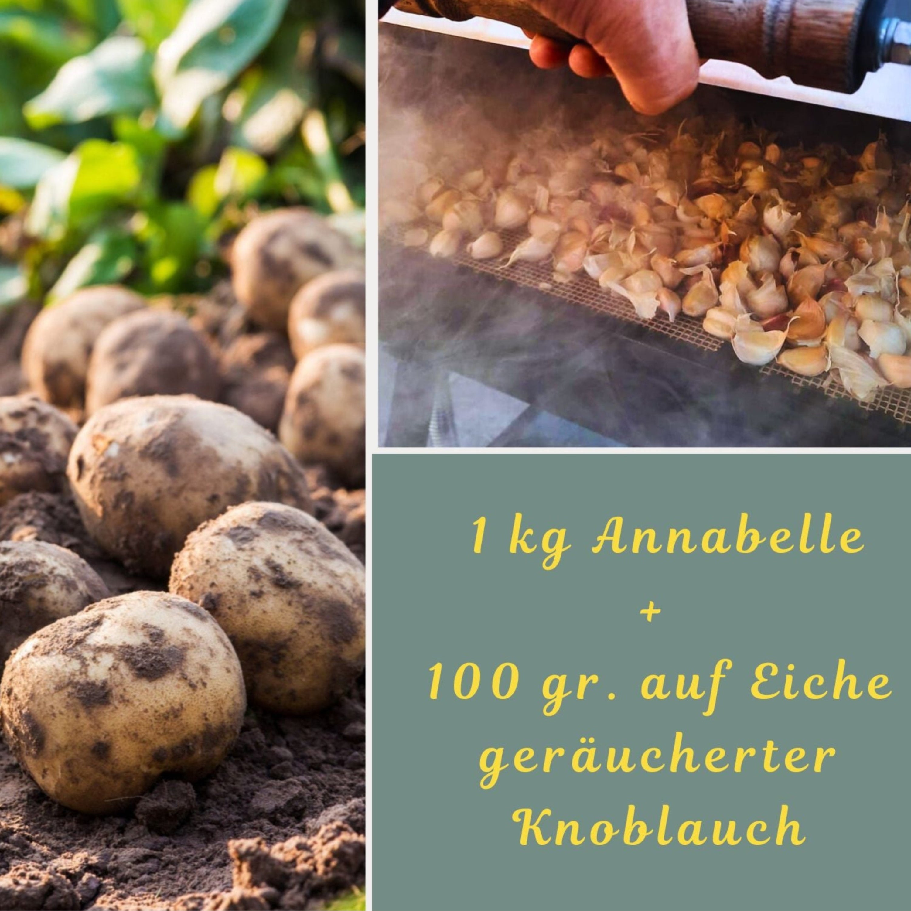 Gaumenschmaus der Woche - Kartoffelpüree mit Annabelle und geräuchertem Knoblauch!