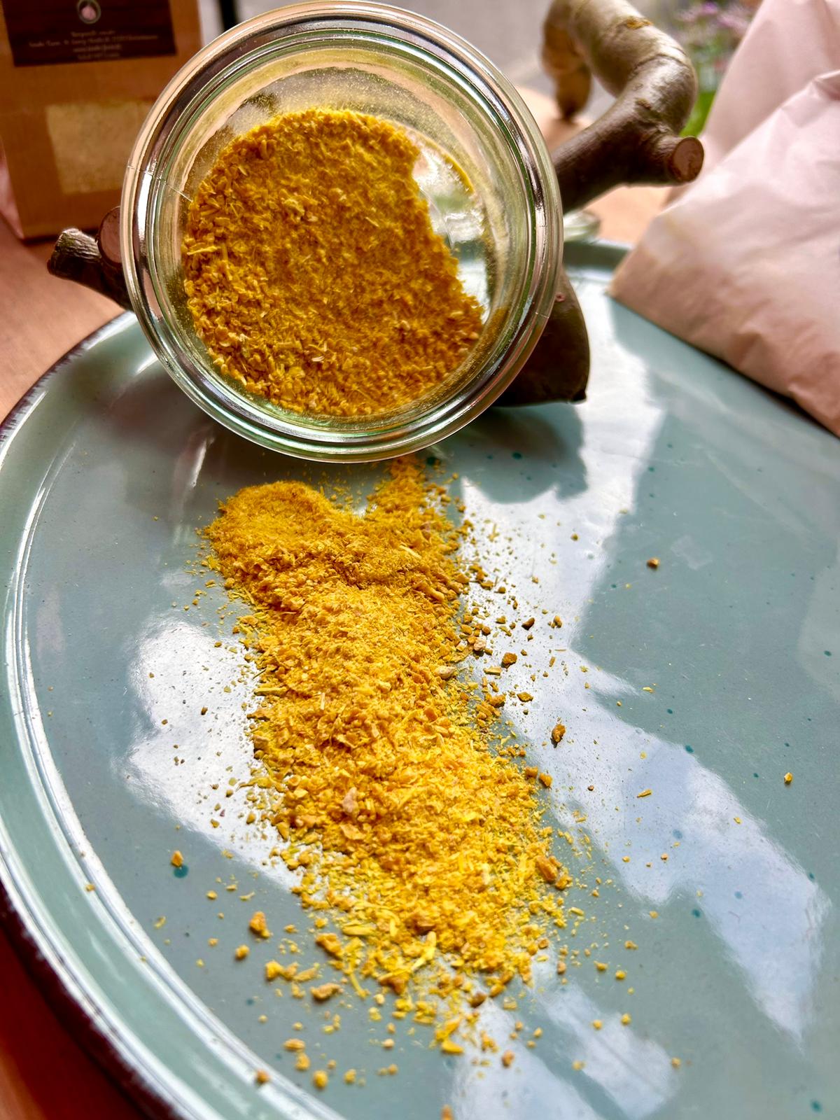 Neu! Sonnen-Zauber - das Knobi-Farm-Gewürz - meine Eigenkreation - Gewürze der Knobi-Farm